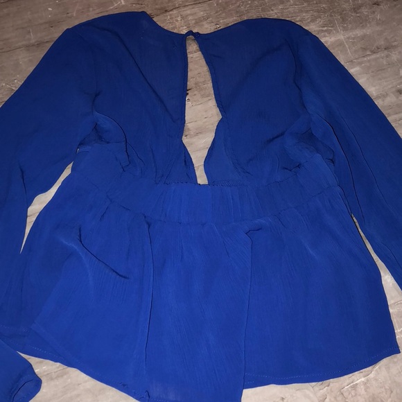 Urban Outfitters Blue Top - Picture 2 of 2